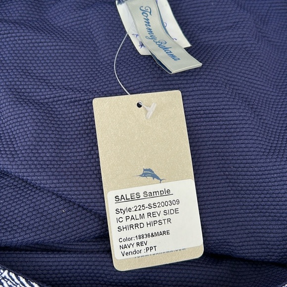 Tommy Bahama  Island Cays Palm Reversible Hipster Bikini Bottoms - Small - New - Picture 6 of 8